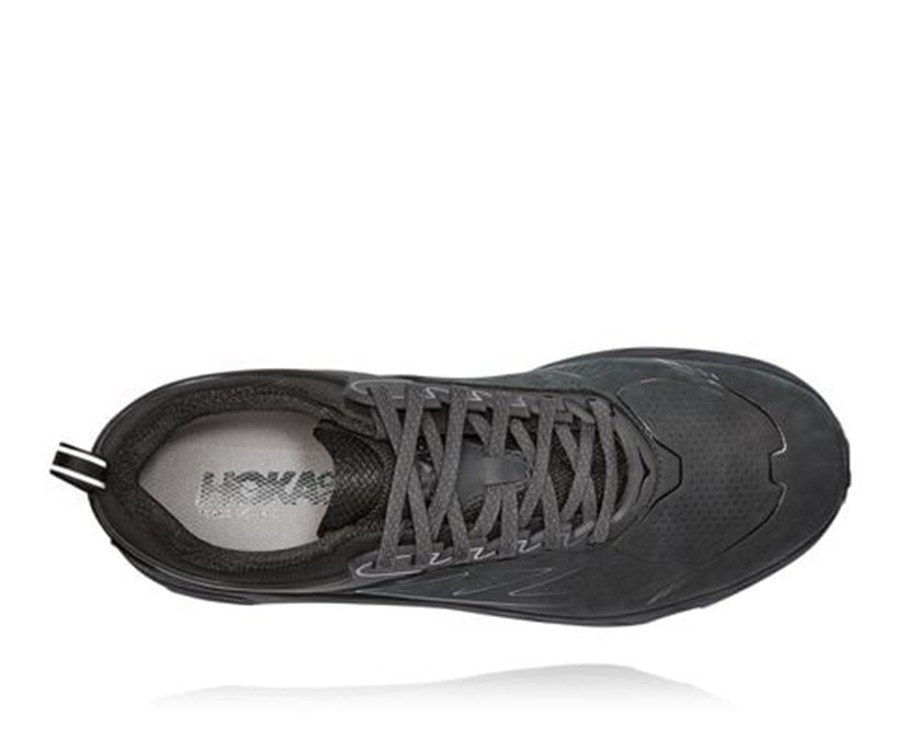 Trail Shoes Mens - Hoka One One Challenger Low GORE-TEX - Black - WNCFQRM-39